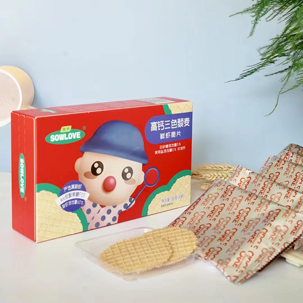 甄育高鈣三色藜麥鮮蝦脆片