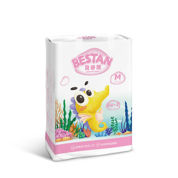 貝舒坦海馬款紙尿褲M碼