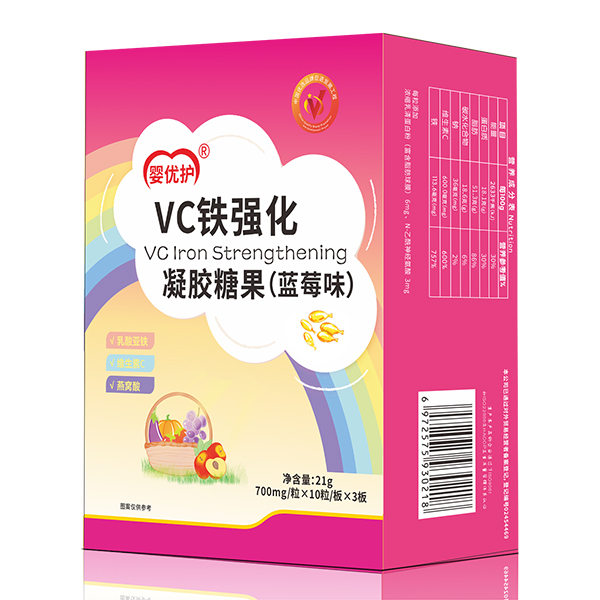 嬰優(yōu)護(hù)VC鐵強(qiáng)化凝膠糖果