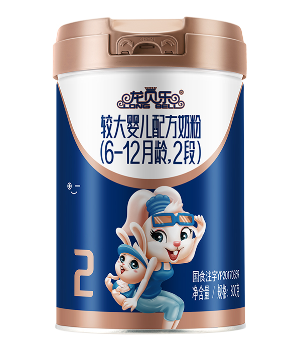 龍貝樂(lè)較大嬰兒配方奶粉2段800g.jpg