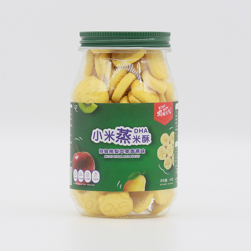 柯妮貝貝小米蒸米酥-獼猴桃蘋(píng)果香蕉味