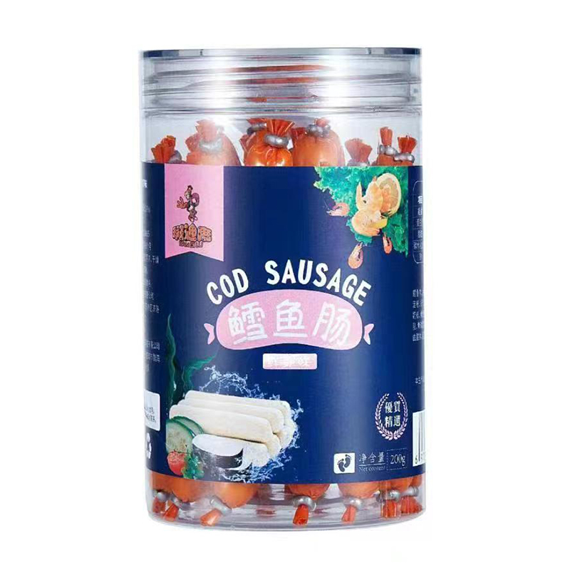斑迪鹿鱈魚腸200g 鮮蝦味