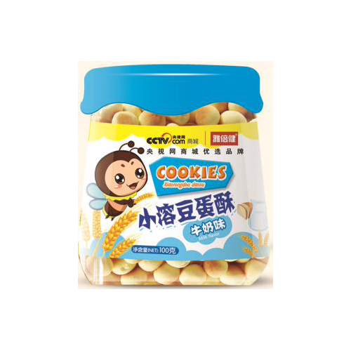 雅倍健小溶豆蛋酥-牛奶味