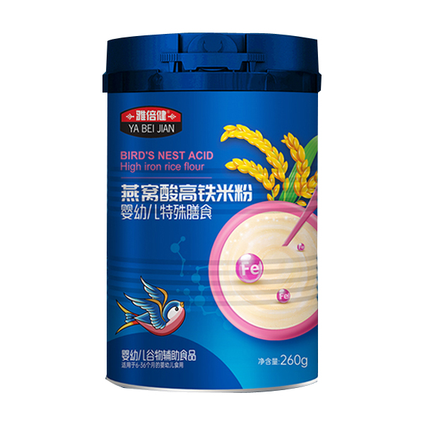 雅倍健燕窩酸高鐵米粉