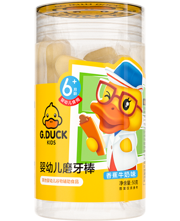 G.DUCK小黃鴨磨牙棒 香蕉牛奶味.png