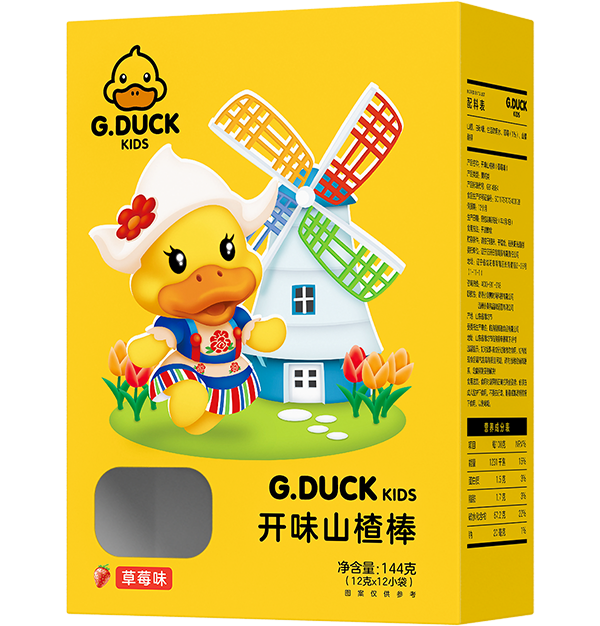 G.DUCK小黃鴨開(kāi)味山楂棒 草莓味.png