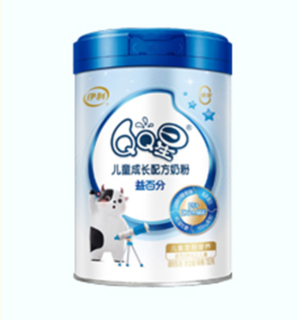 伊利QQ星益百分兒童成長配方奶粉.jpg 伊利QQ星益百分兒童成長配方奶粉.jpg