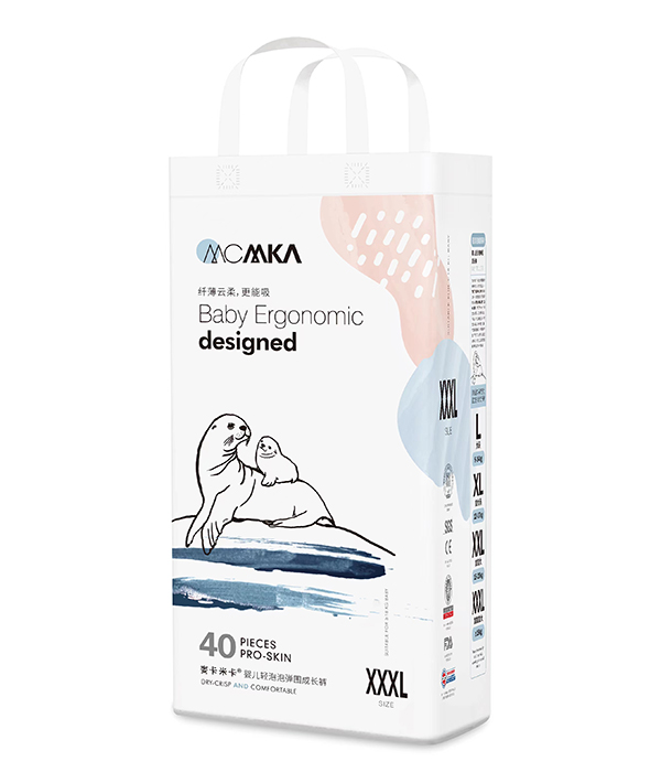 麥卡米卡嬰兒輕泡泡彈圍成長(zhǎng)褲XXXL40