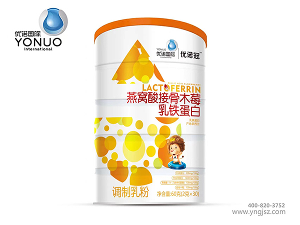 優(yōu)諾冠燕窩酸接骨木莓乳鐵蛋白