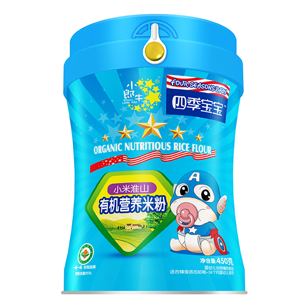 四季寶寶有機(jī)營養(yǎng)米粉-小米淮山