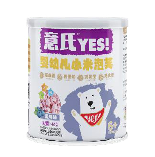 意氏嬰幼兒小米泡芙 藍莓味