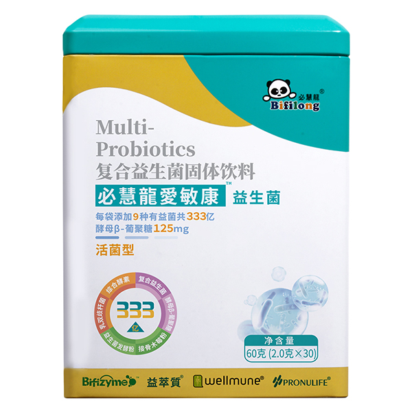 必慧龍愛敏康益生菌固體飲料