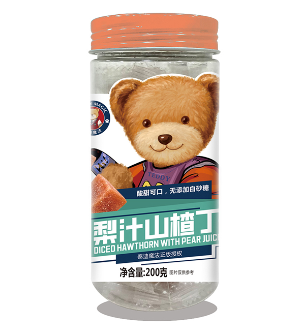泰迪魔法梨汁山楂丁