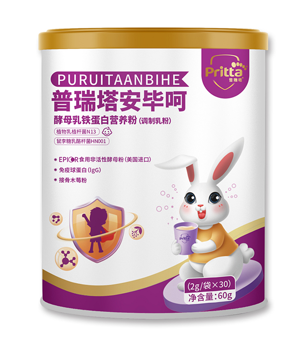 普瑞塔安畢呵酵母乳鐵蛋白營養(yǎng)粉(調(diào)制乳粉)