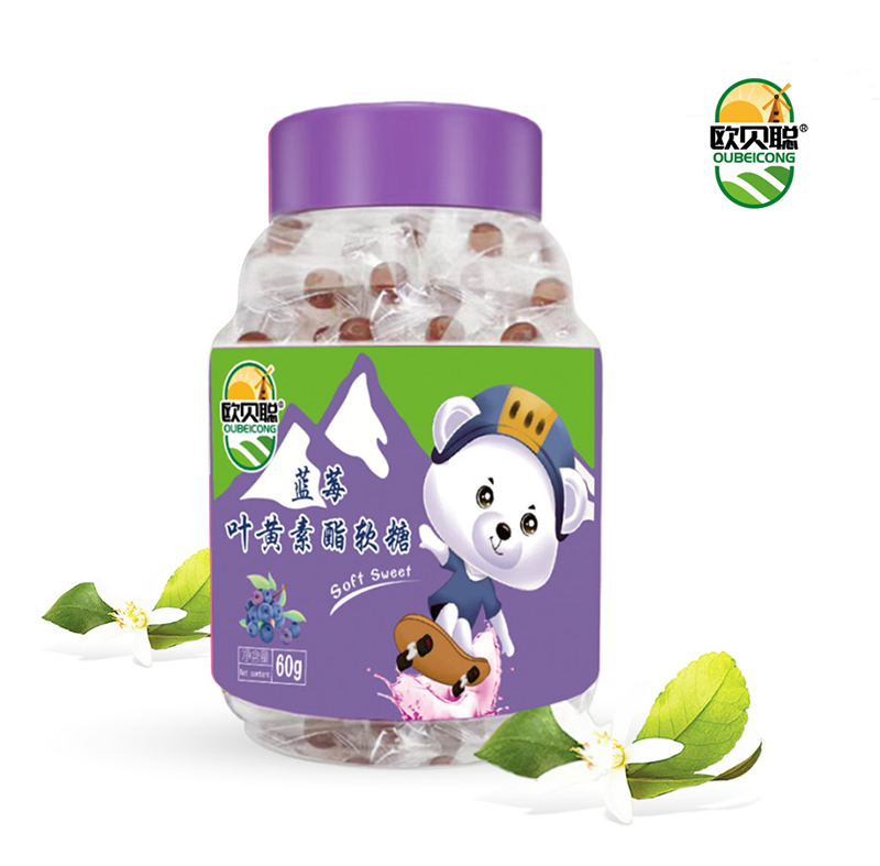 歐貝聰藍(lán)莓葉黃素酯軟糖