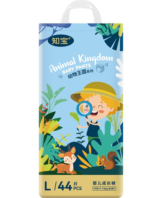 我懂寶寶動(dòng)物王國成長褲L
