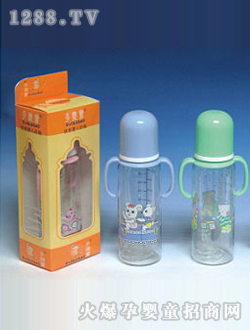 多樂(lè)寶雙耳盒裝奶瓶A8078OZ