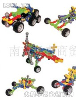 米奇妙關(guān)節(jié)積木車(chē)MQM8037