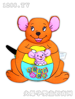 認(rèn)識(shí)自然袋鼠媽媽的袋子