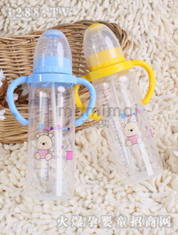 皇家寶貝母乳實(shí)感直圓把手自動(dòng)奶瓶