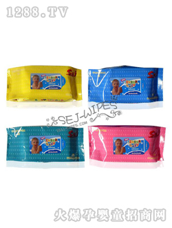 舒爾潔嬰兒濕巾包裝