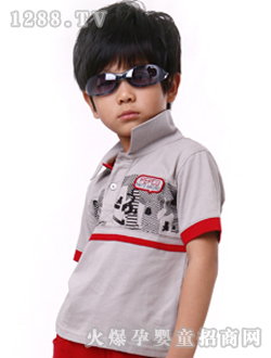 小豬班納扁機領(lǐng)短袖T恤