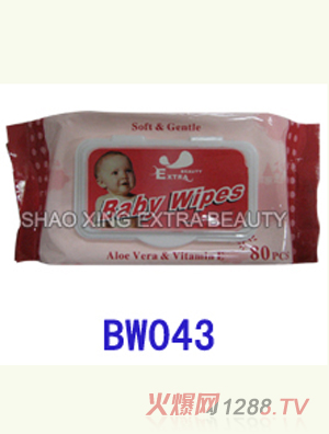 嬰兒濕巾帶蓋80片