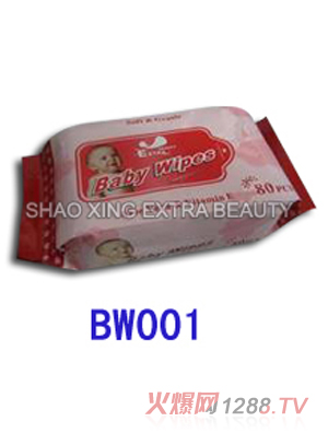 嬰兒濕巾80片bw001