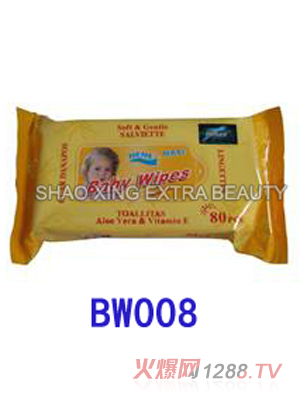 嬰兒濕巾80片bw008