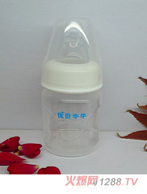 優(yōu)貝牛牛升級(jí)版標(biāo)口PP奶瓶60ml