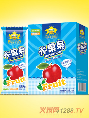 金盾愛(ài)嬰蘋(píng)果胡蘿卜味水果條