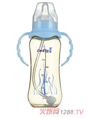 �ʋ�PPSU��(bi��o)�ڈA���Ԅ���ƿ270ml�{(l��n)ɫ