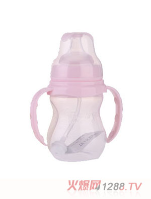家茵寶寶雙柄全自動(dòng)防滑PP奶瓶