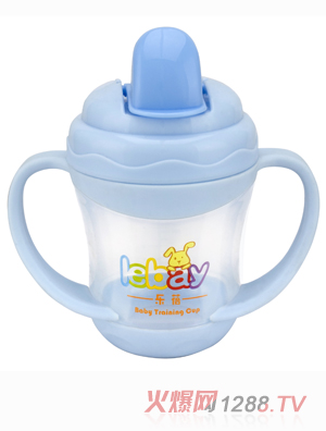 樂蓓嬰幼兒學飲杯6916藍色
