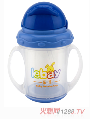 樂(lè)蓓嬰幼兒學(xué)飲杯6907A藍(lán)色