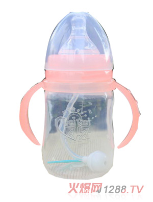 貝貝寬口徑PP180mlA款奶瓶