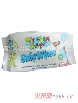 嬰兒護膚清潔濕巾80片