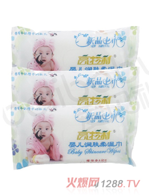 高拉利牛奶嬰兒濕巾