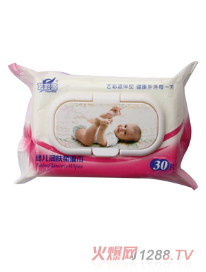 藝彩源嬰兒潤膚柔濕巾