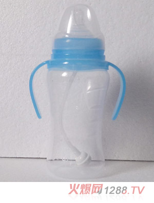 藍(lán)天寶貝LP04寬口弧形PP奶瓶