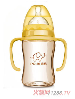 培愛(ài)PPSU寬口雙色自動(dòng)奶瓶180ml
