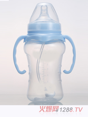 乖乖虎易握寬口PP奶瓶270ML