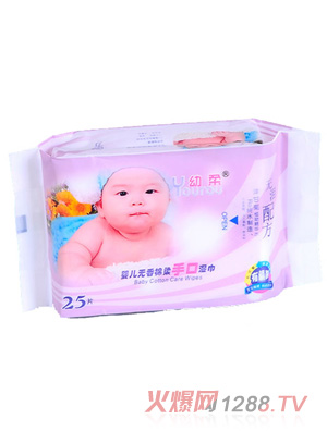 幼柔無香棉柔手口濕巾