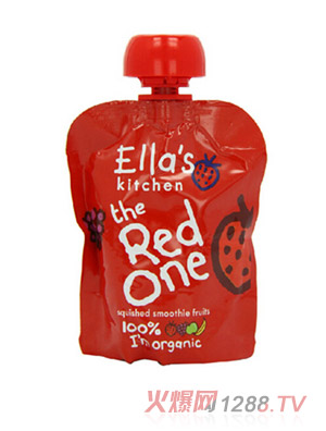 Ella s-Kitchen紅色混合果泥