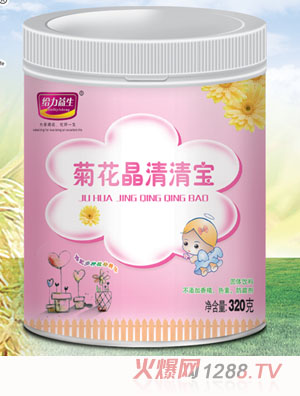 給力益生菊花晶清清寶（塑料桶裝）(1)