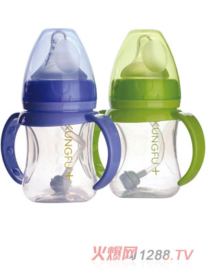 功夫?qū)氊怭P寬口自動(dòng)小奶瓶