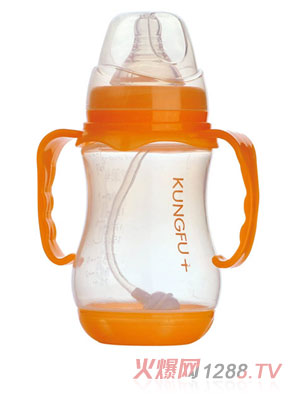 功夫?qū)氊怭P寬口加底自動(dòng)大奶瓶