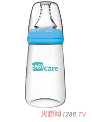 伊斯卡爾160mlPP標(biāo)準(zhǔn)口徑奶瓶（藍）