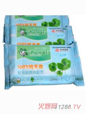 池上小娃手口濕巾膠貼10片