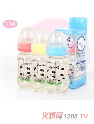 皇嬰標(biāo)口PPSU奶瓶120ML